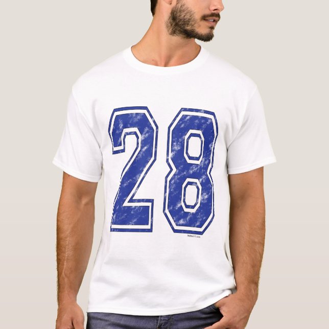 T-shirt 28 coutume Jersey (Devant)