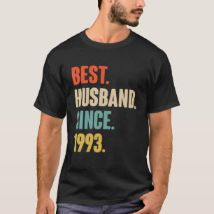 T-shirt 28E Anniversaire Du Mariage Le Cadeau - Meilleur M