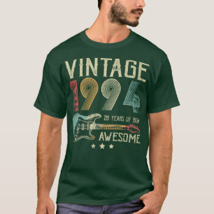 T-shirt 28e anniversaire femmes hommes Vintage stupéfiant