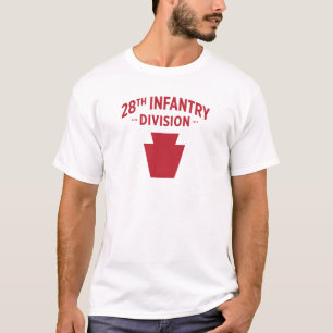 T-shirt 28e insigne de la division d'infanterie