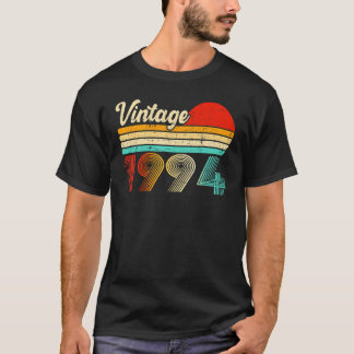 T-shirt 29 ans Anniversaire Vintage 1994 29e anniversaire