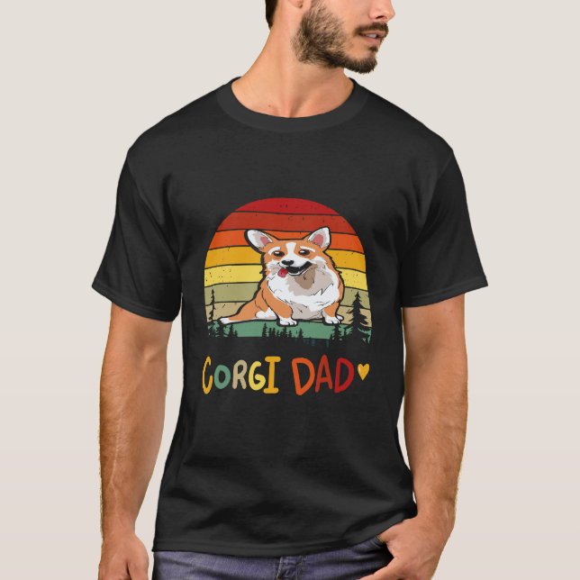T-shirt 29 Corgi Papa Corgi (Devant)