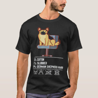 T-shirt 29 Coton Bavoir Berger Allemand cheveux Berger All