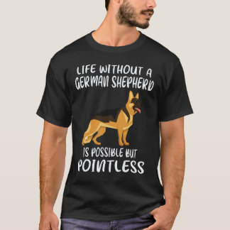 T-shirt 29 La vie sans berger allemand est possible mais