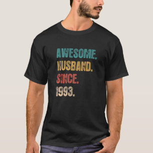 T-shirt 29 Mariage Aniversaire Pour Lui Étonnant Mari Sin