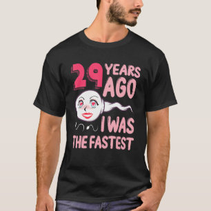 T-shirt 29e Anniversaire Tenue Il Y A 29 Ans J'Étais Les F
