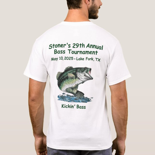 T-shirt 29e Tournoi annuel de basse de Stoner (Dos)