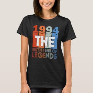 T-shirt 29ème Anniversaire Chemise Née En 1994 Anniversair