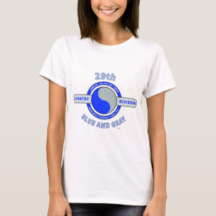 T-shirt 29ème DIVISION d'INFANTERIE "BLEUE ET GRIS "