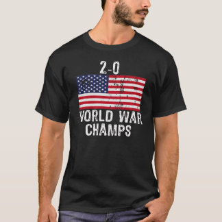 T-SHIRT 2-0 CHAMPIONS DE GUERRE MONDIALE