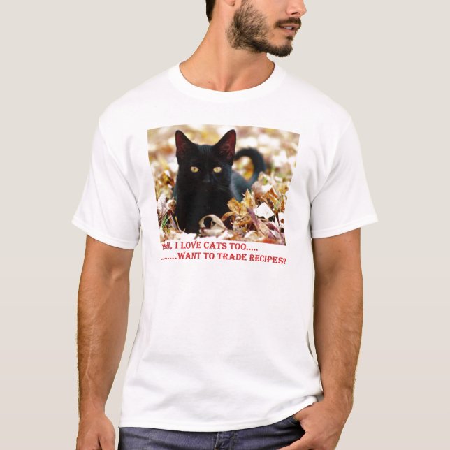 T-shirt 2-8-11- recette de chat (Devant)
