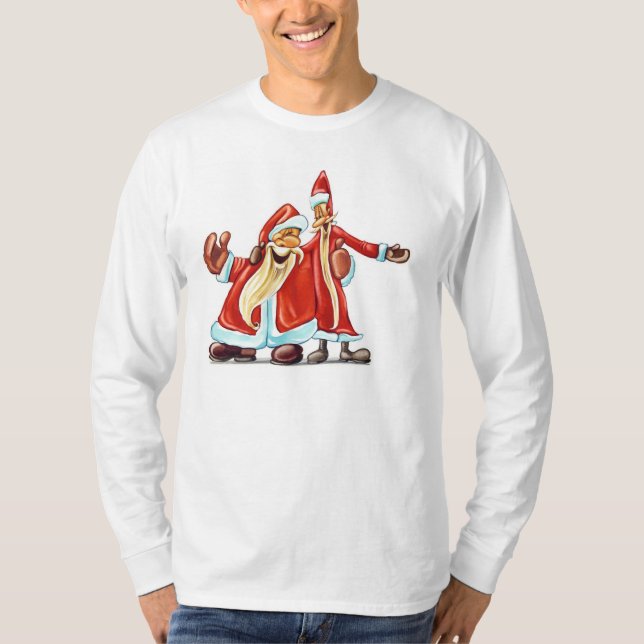 T-shirt 2 chansons de Père Noël (Devant)