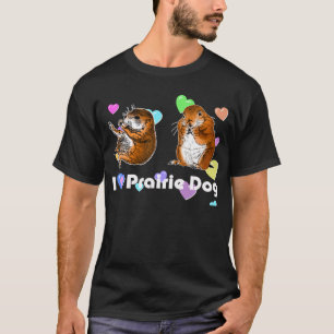 T-shirt 2 chiens de preirie