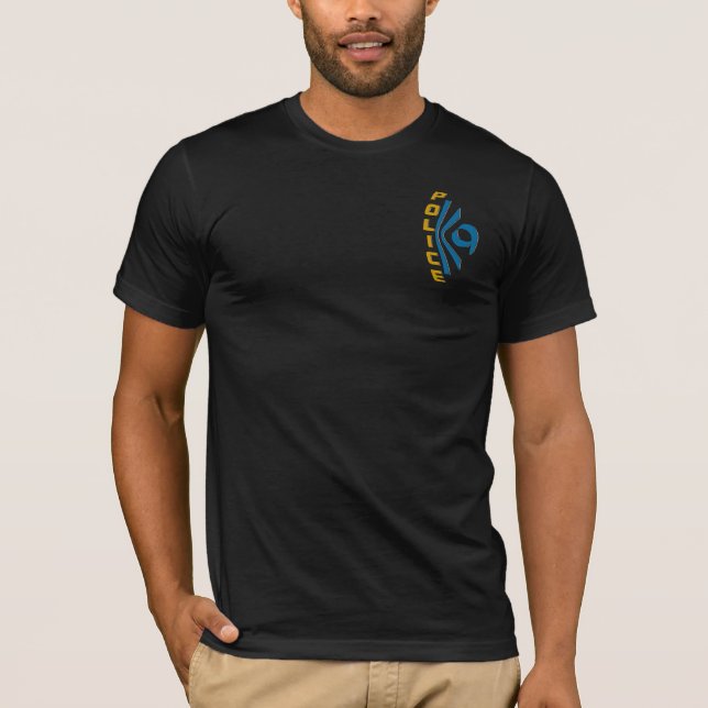 T-shirt 2 copie latérale - police K9 (Devant)