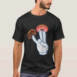 T-shirt 2 Dans le rose 1 dans le puant Di
