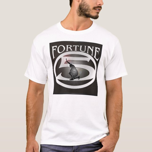 T-shirt 2 de la fortune 5 (Devant)
