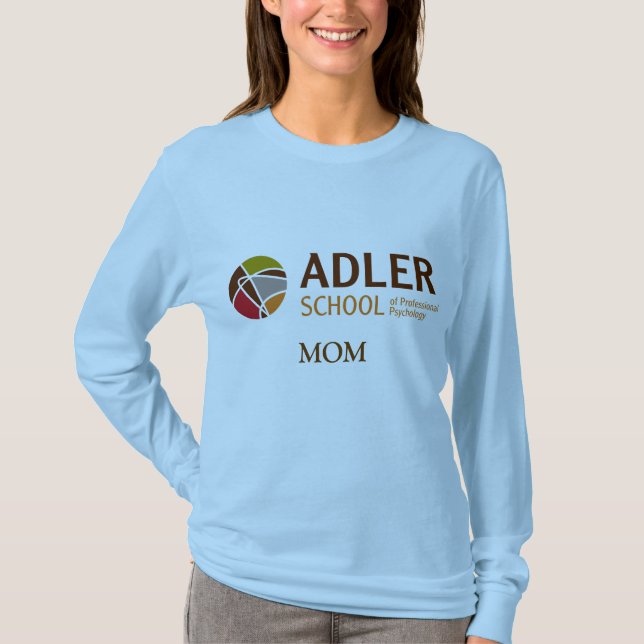 T-shirt 2 de maman d'école d'Adler (Devant)