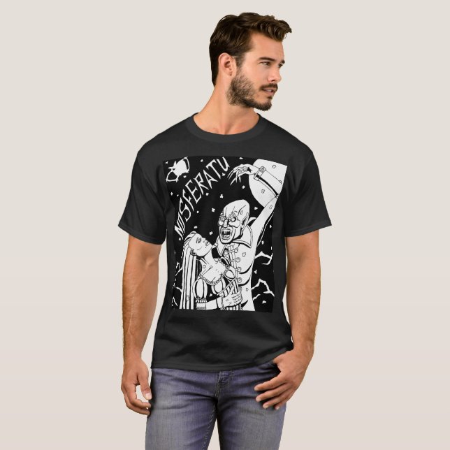 T-shirt 2 de Nosferatu (Devant entier)