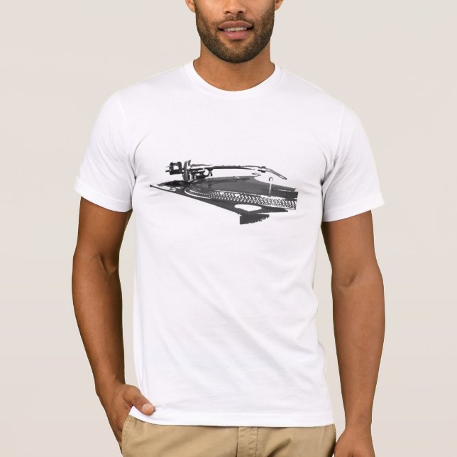 T-shirt 2 de Tourne-disque (Devant)