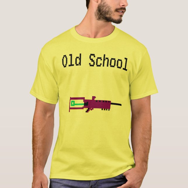 T-shirt 2 de vieille école (Devant)