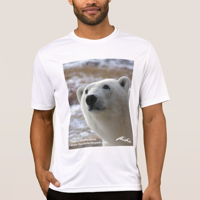 T-shirt 2 d'ours blanc (conception d'avant et de (Devant)