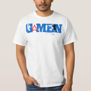 T-shirt 2 du football de New York d'hommes de G