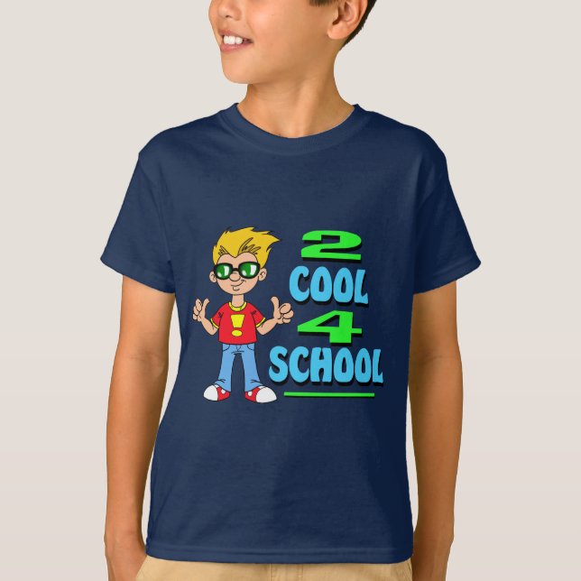 T-shirt 2 école du cool 4 (Devant)