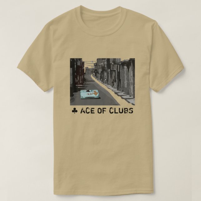 T-shirt 2 faces 1970 As of Clubs (Design devant)