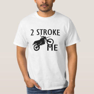 T-shirt 2 frottez-moi vélo de saleté