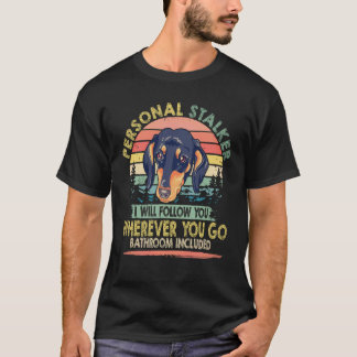T-shirt 2 Harceleur personnel Je vous suivrai vintage -Dac