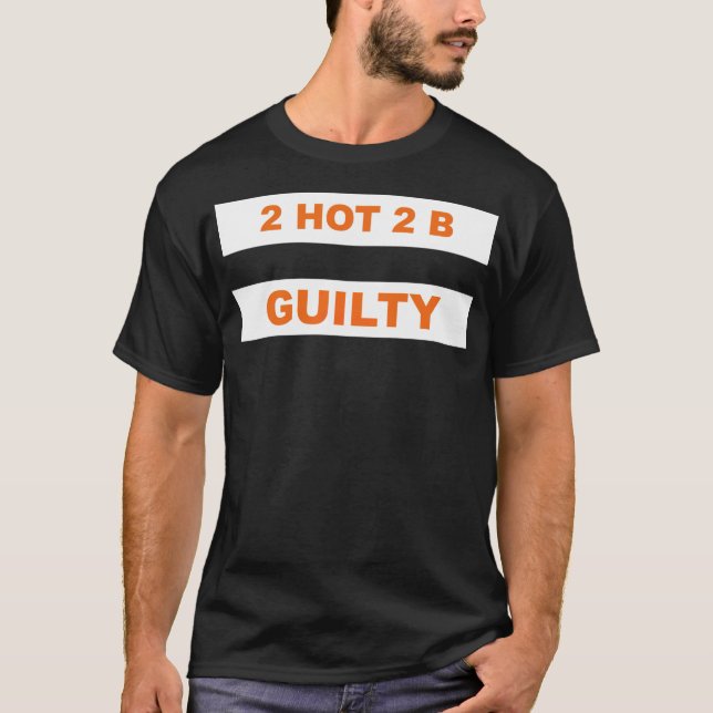 T-shirt 2 hot 2 b coupable discours bulle riders école ran (Devant)