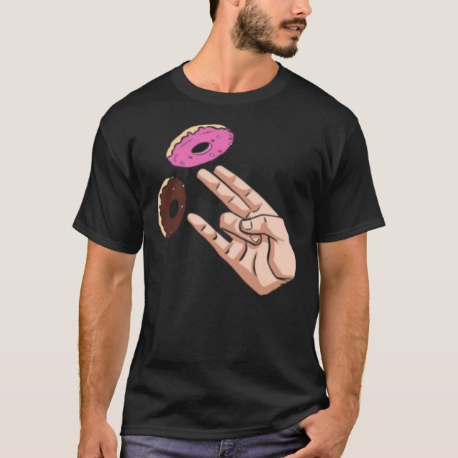 T-shirt 2 In The Pink 1 In the Stink Dirty Donut Funny Gif (Devant)
