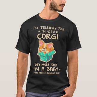 T-shirt 2 Je vous dis que je ne suis pas un Corgi