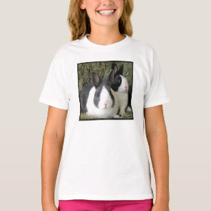 T-shirt 2 lapins néerlandais