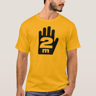 T-shirt "2 m" de désordre social - GRAND GRAPHIQUE