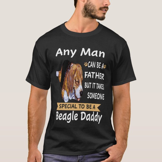 T-shirt 2 N'Importe Quel Beagle Papa (Devant)