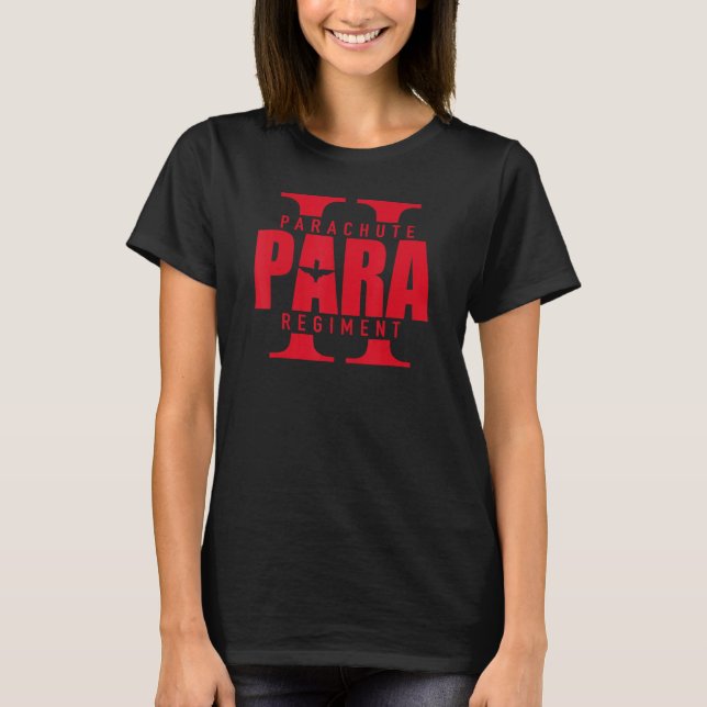 T-shirt 2 PARA  Régiment de parachutistes (Devant)