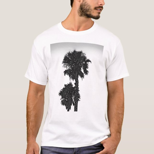 T-shirt 2 paumes Aloha T (Devant)