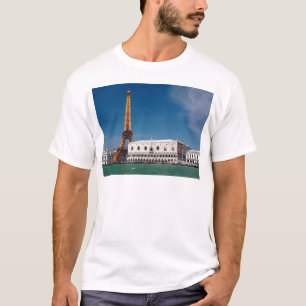 T-shirt 2 pour 1 Venise et Paris - Mixte up World
