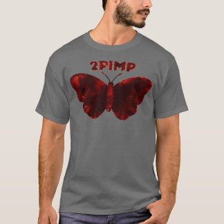 T-shirt 2 Puces Un Papillon Logo Alternatif