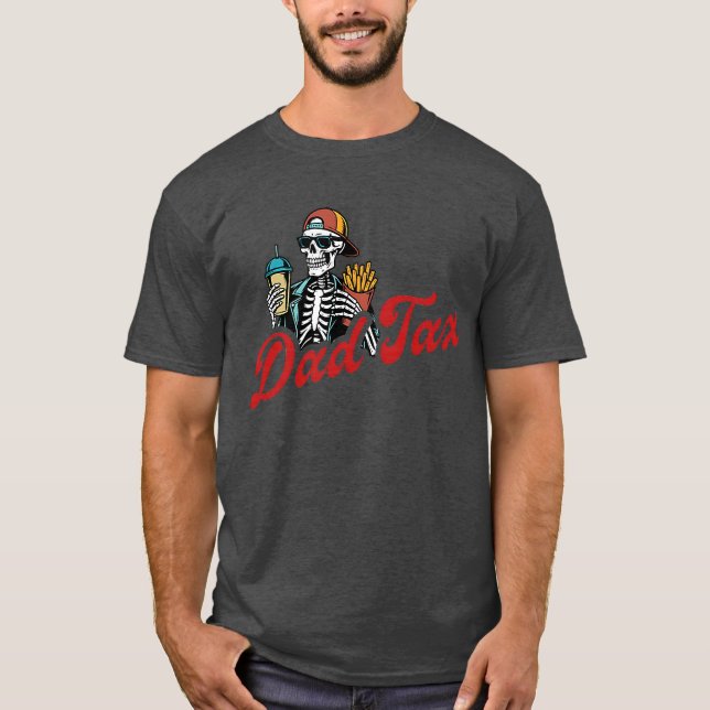 T-shirt 2 SIDE Dada S'assurant que ce n'est pas un squelet (Devant)