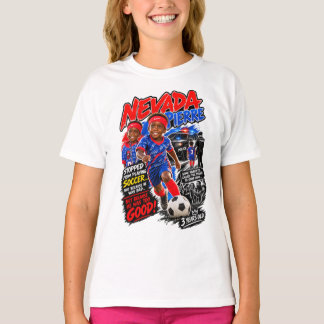 T-shirt 2 soutien Nevada Pierre 3 ans joueur de football