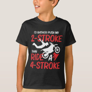 T-shirt 2 Strocross MX Motocross Dirt Bike Supercross