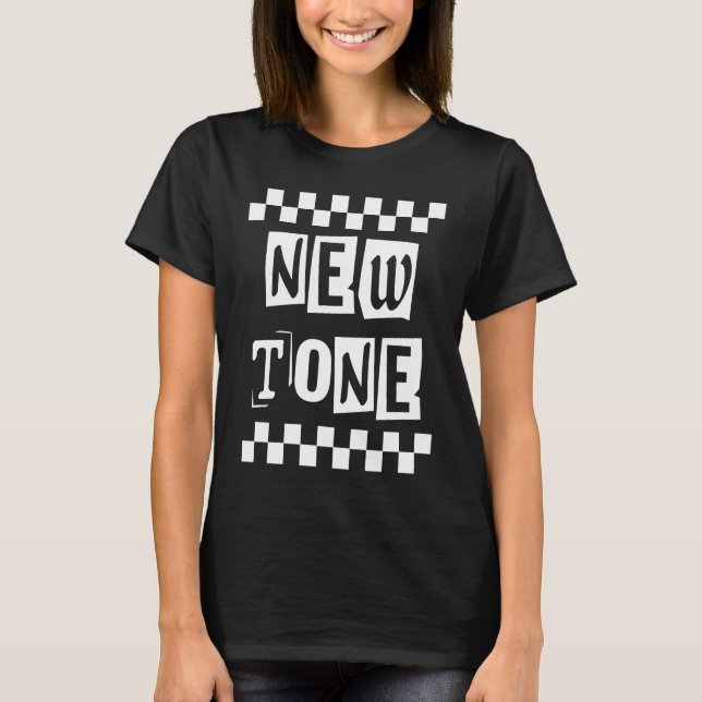 T-shirt 2 Tone Ska New Tone (Devant)