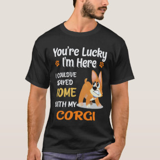 T-shirt 2 Vous êtes un corgi chanceux