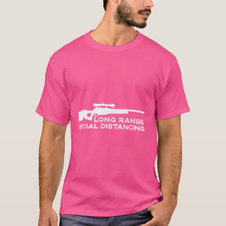 T-shirt 2A 2E Amendement - Distances Sociales À Long Terme