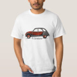T-shirt 2CV Citroen Charleston<br><div class="desc">2cv serie spécial Charleston</div>