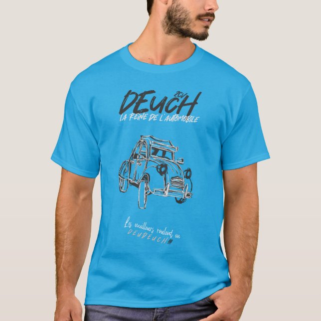 T-shirt 2cv drawn (Devant)