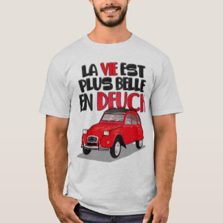 T-shirt 2cv La vie est belle