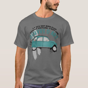 T-shirt 2cv oeuvre d'art